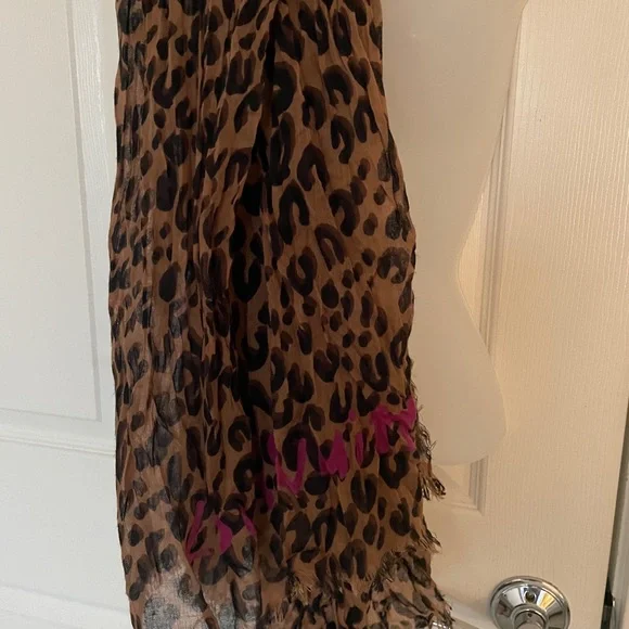 Louis Vuitton Stephen Sprouse Leopard Print scarf - Picture 3 of 8